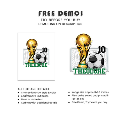 Soccer personalized cake toppers best custom party cake decorations