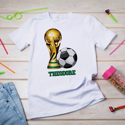 Soccer Birthday Decorations, World Cup Party Supplies, Football Themed, Messi Ronaldo Digital Template, Editable Soccer Image SVG PNG
