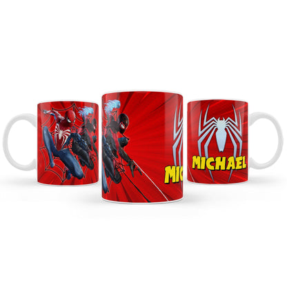 Mug with Spiderman sublimation print