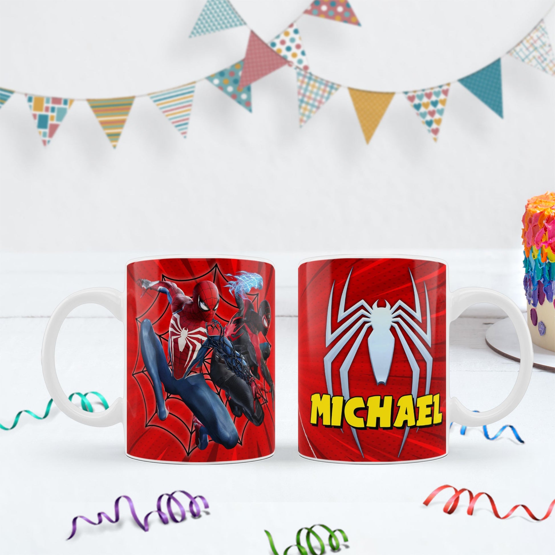 Spiderman Birthday Decorations, Spiderman Marvel Party Supplies, Super Heroes, Spider-Man, Spiderman SVG