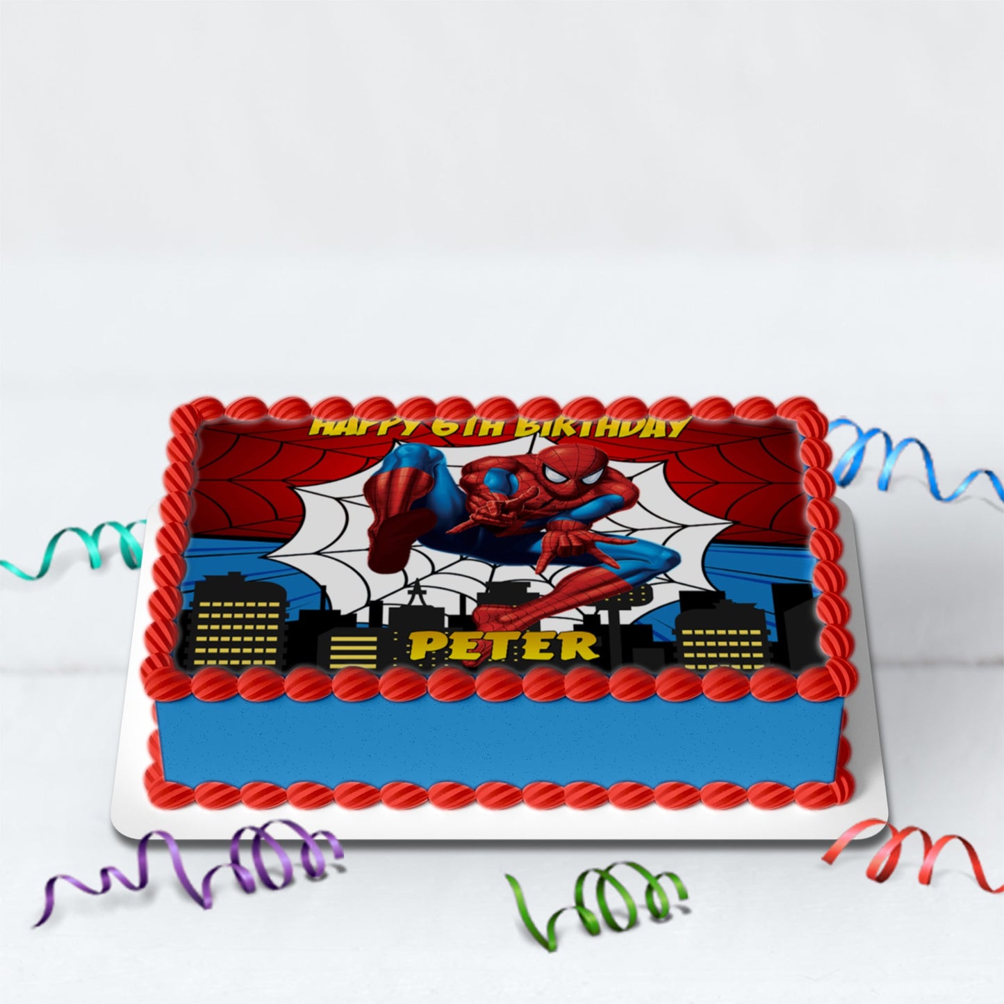 Spiderman Birthday Decorations, Spiderman Marvel Party Supplies, Super Heroes Themed, Spider-Man Digital Template, Editable Spiderman Image SVG PNG