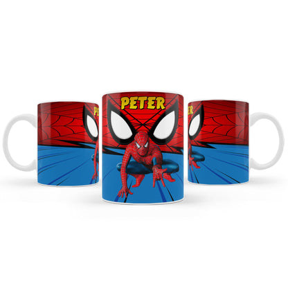 Mug with Spiderman sublimation print