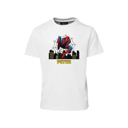 T-shirt with Spiderman sublimation print