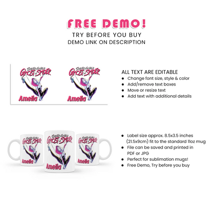 Spider-Woman Sublimation Mug Design
