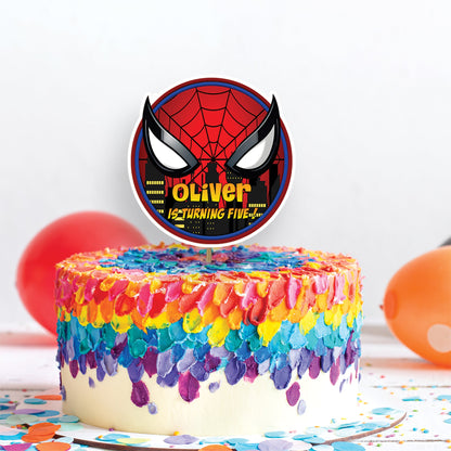 Spiderman Birthday Decorations, Super Heroes Party Supplies, Spiderman Themed, Spider-man Digital Template, Editable Spiderman Image SVG PNG