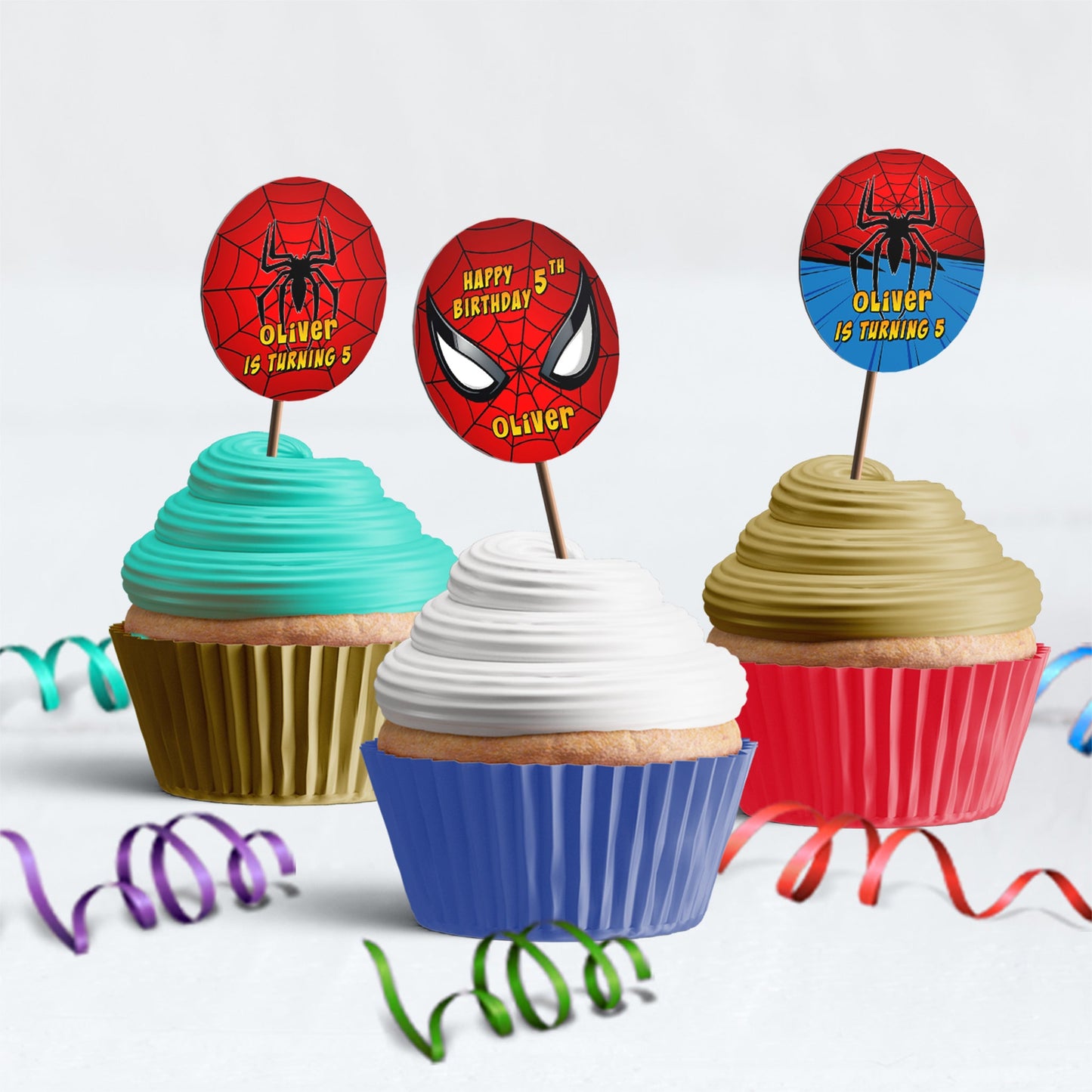 Spiderman Birthday Decorations, Super Heroes Party Supplies, Spiderman Themed, Spider-man Digital Template, Editable Spiderman Image SVG PNG