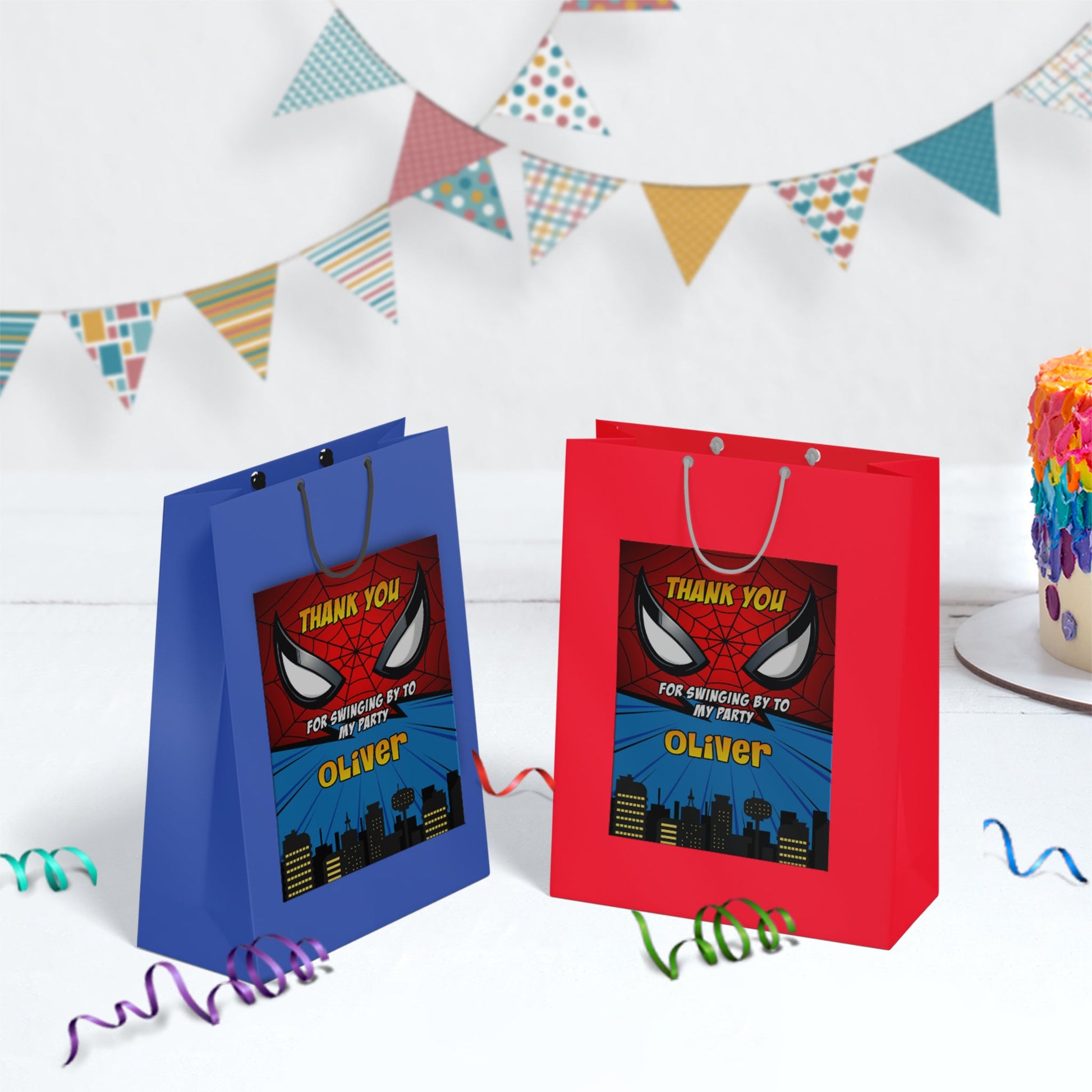 Spiderman Birthday Decorations, Super Heroes Party Supplies, Spiderman Themed, Spider-man Digital Template, Editable Spiderman Image SVG PNG