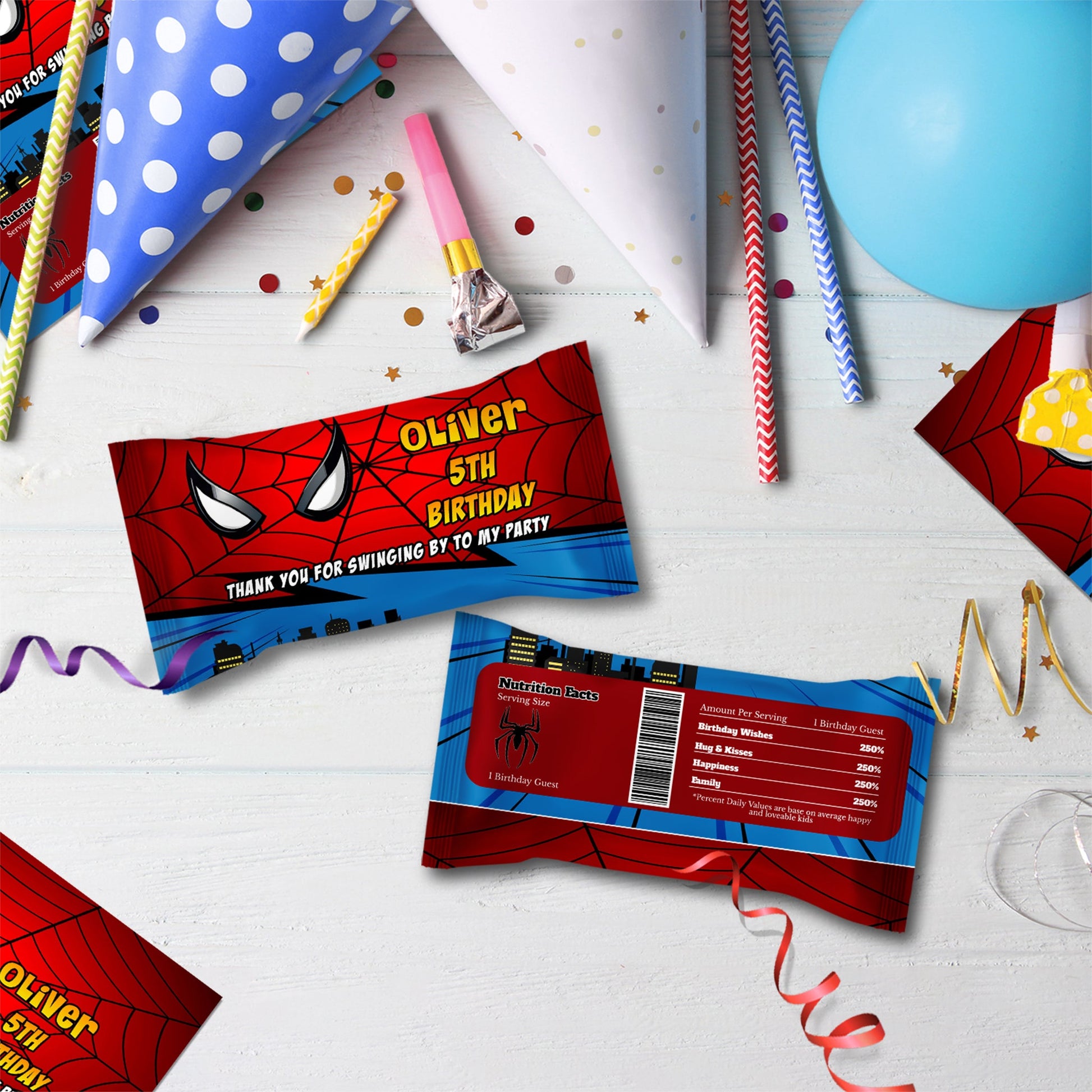 Spiderman Birthday Decorations, Super Heroes Party Supplies, Spiderman Themed, Spider-man Digital Template, Editable Spiderman Image SVG PNG