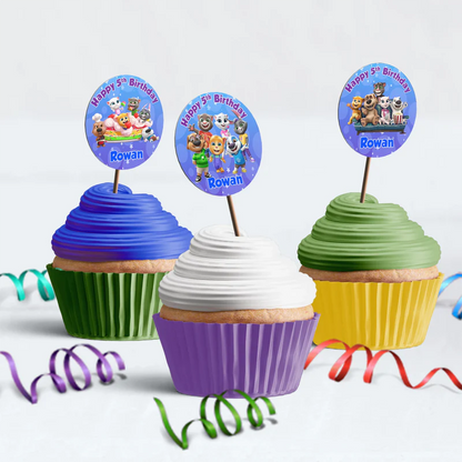 Talking Tom Birthday Decorations, Kids Series Party Supplies, Talking Tom Themed, Talking Tom Digital Template, Editable Talking Tom Image SVG PNG