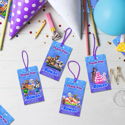 Talking Tom Birthday Decorations, Kids Series Party Supplies, Talking Tom Themed, Talking Tom Digital Template, Editable Talking Tom Image SVG PNG