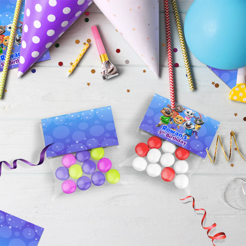 Talking Tom Birthday Decorations, Kids Series Party Supplies, Talking Tom Themed, Talking Tom Digital Template, Editable Talking Tom Image SVG PNG