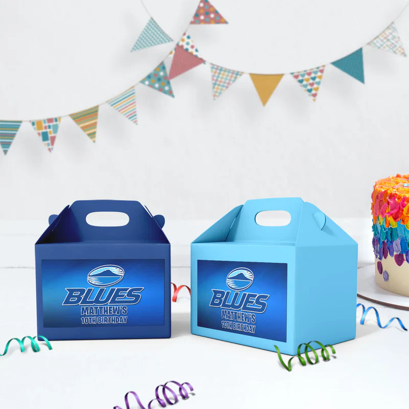 The Blues Birthday Decorations, Auckland Rugby Party Supplies, Rugby Themed, All Blacks Digital Template, Editable The Blues Rugby Image SVG PNG