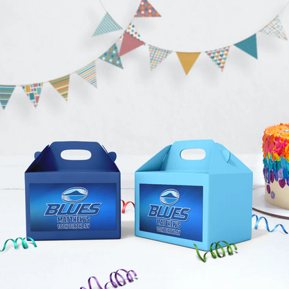 The Blues Birthday Decorations, Auckland Rugby Party Supplies, Rugby Themed, All Blacks Digital Template, Editable The Blues Rugby Image SVG PNG