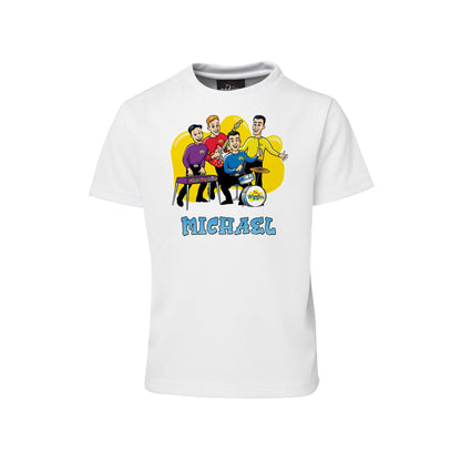 The Wiggles Sublimation T-Shirt - Personalized sublimation T-shirts with The Wiggles characters