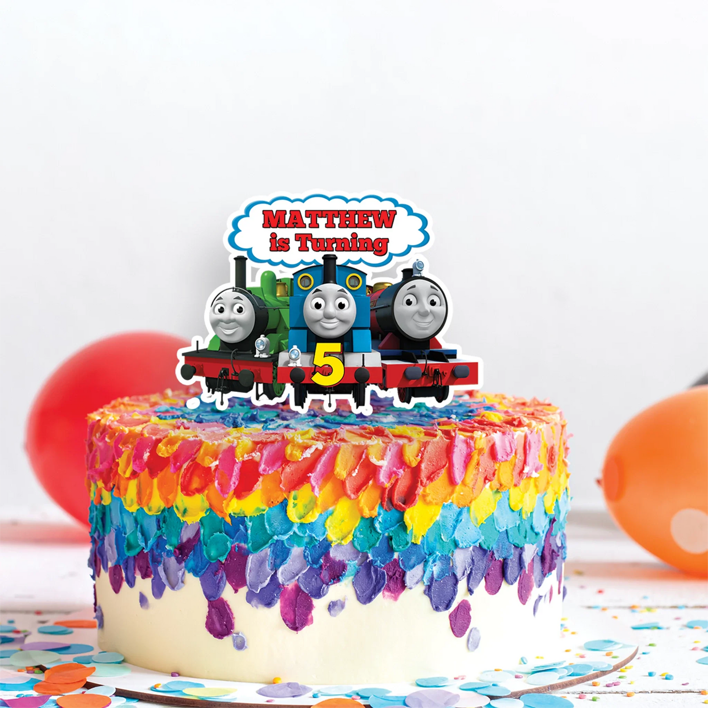 Thomas Train Birthday Decorations, Thomas & Friends Party Supplies, Thomas Cartoon Train Themed, Thomas Friends Digital Template, Editable Thomas & Friends Image SVG PNG