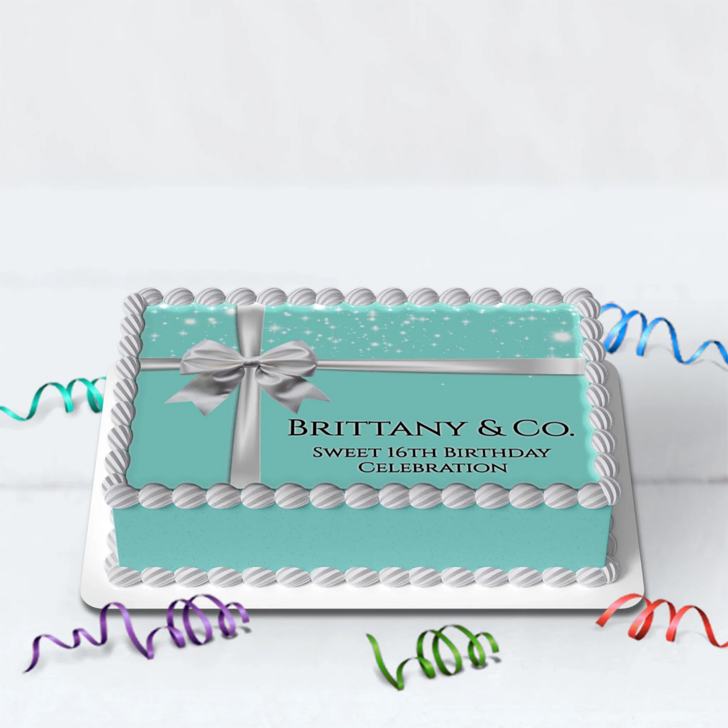 Luxury Items Birthday Decorations, Tiffany & CO Party Supplies, Tiffany n CO Themed, Tiffany&CO Digital Template, Editable Tiffany & CO inspired Image SVG PNG