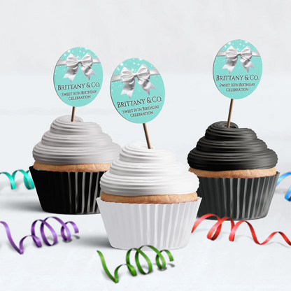 Luxury Items Birthday Decorations, Tiffany & CO Party Supplies, Tiffany n CO Themed, Tiffany&CO Digital Template, Editable Tiffany & CO inspired Image SVG PNG