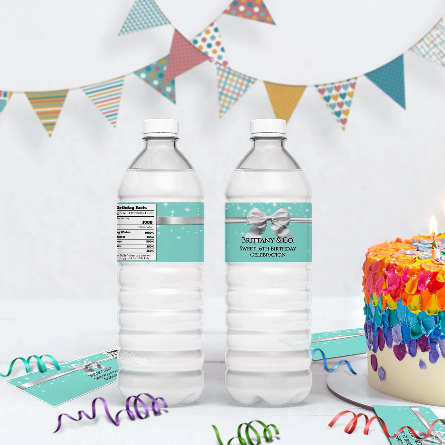 Luxury Items Birthday Decorations, Tiffany & CO Party Supplies, Tiffany n CO Themed, Tiffany&CO Digital Template, Editable Tiffany & CO inspired Image SVG PNG