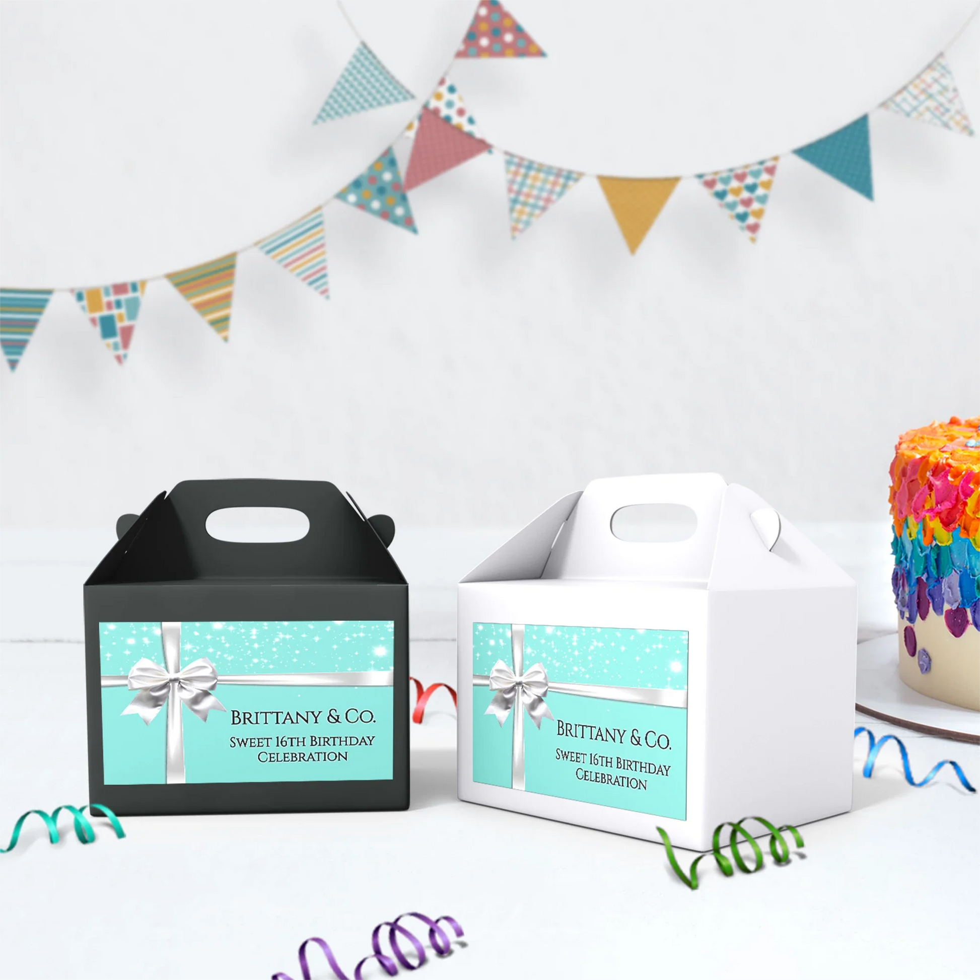 Luxury Items Birthday Decorations, Tiffany & CO Party Supplies, Tiffany n CO Themed, Tiffany&CO Digital Template, Editable Tiffany & CO inspired Image SVG PNG