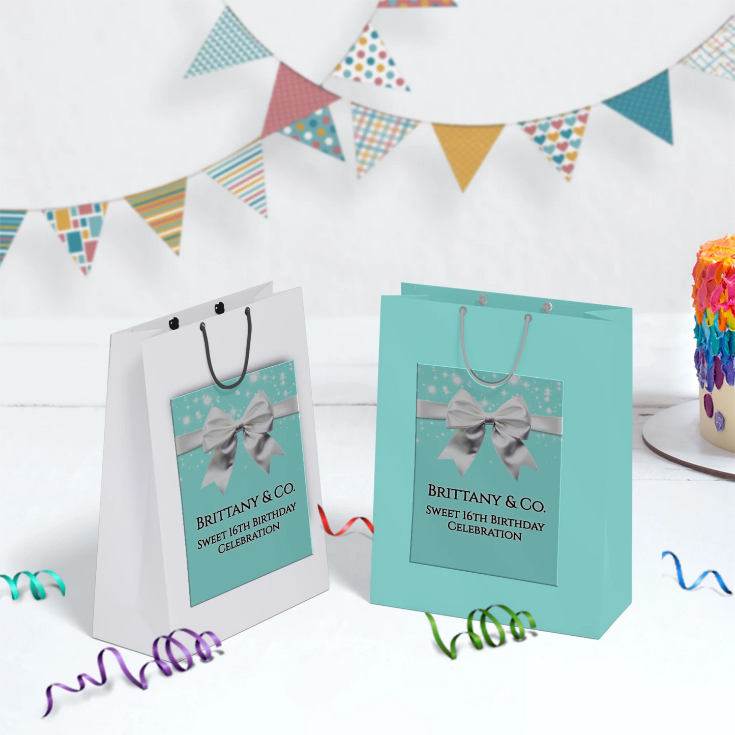Luxury Items Birthday Decorations, Tiffany & CO Party Supplies, Tiffany n CO Themed, Tiffany&CO Digital Template, Editable Tiffany & CO inspired Image SVG PNG