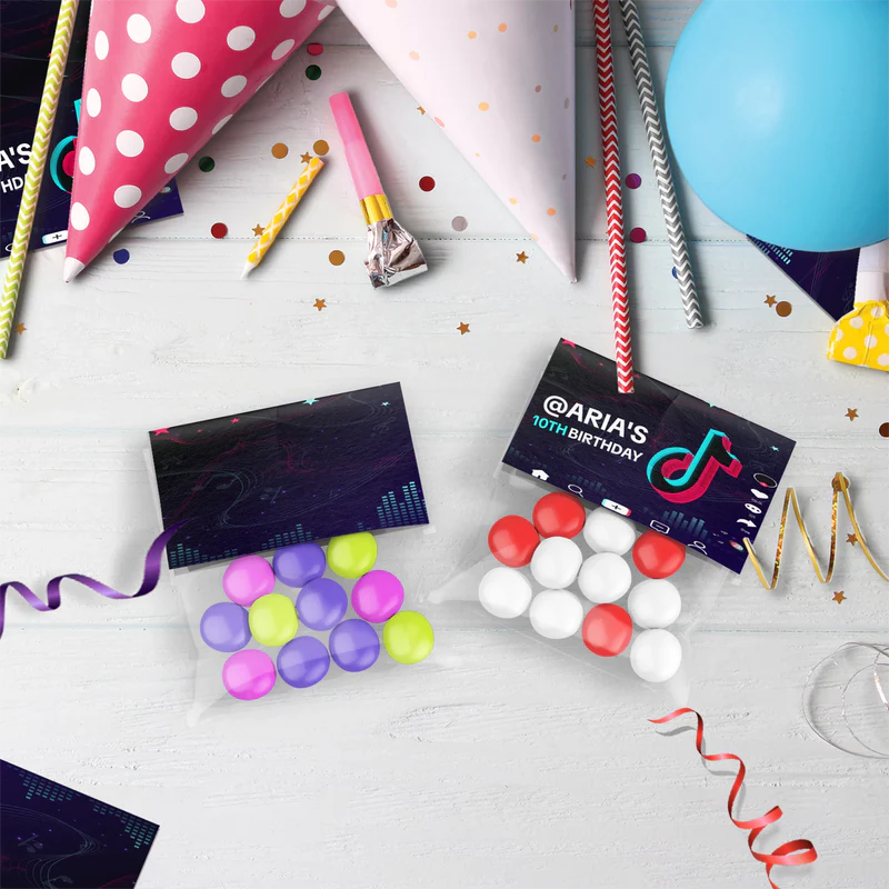 Tiktok Birthday Decorations, Tik tok Party Supplies, tiktok live Themed, tiktok Digital Template, Editable Tiktok Image SVG PNG