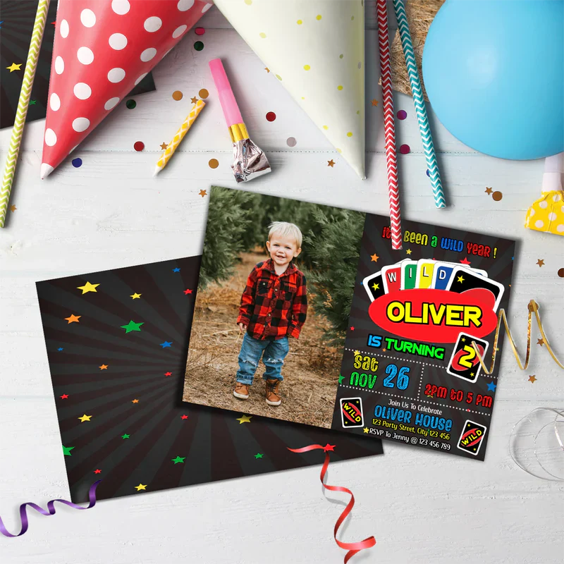 Uno Birthday Decorations, 1st Birthday Party Supplies, Uno Themed, Uno Digital Template, Editable Uno Image SVG PNG
