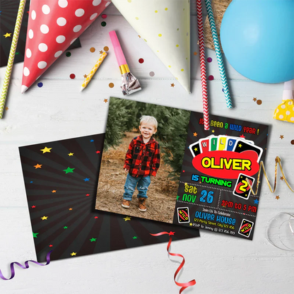 Uno Birthday Decorations, 1st Birthday Party Supplies, Uno Themed, Uno Digital Template, Editable Uno Image SVG PNG