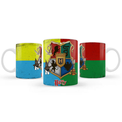 Wizard Personalized Sublimation Mug with Custom Wizard-Themed designs