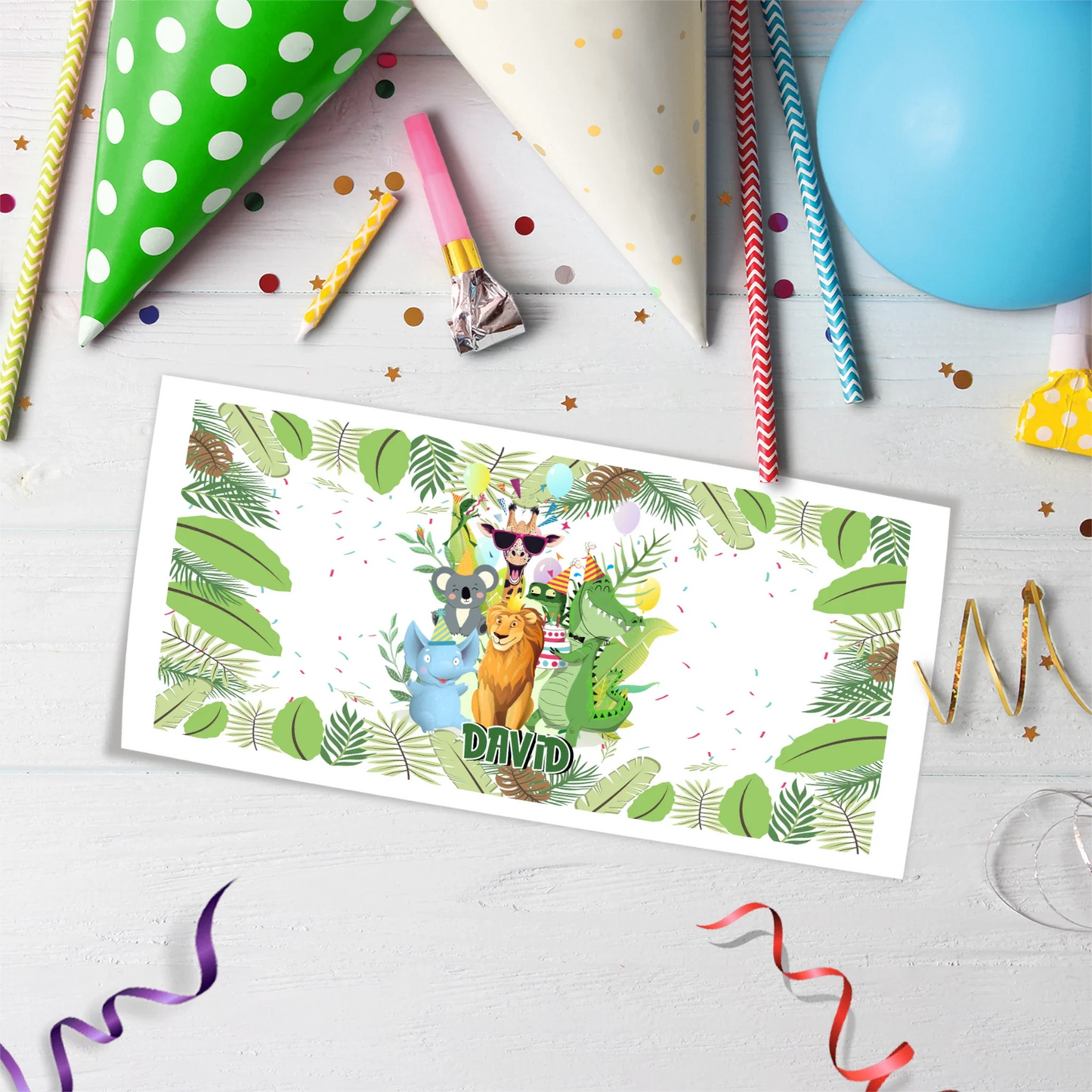 Zoo Party Birthday Decorations, Wild One Birthday Party Supplies, Safary Party Themed, Zoo Birthday Digital Template, Editable Zoo Party Image SVG PNG