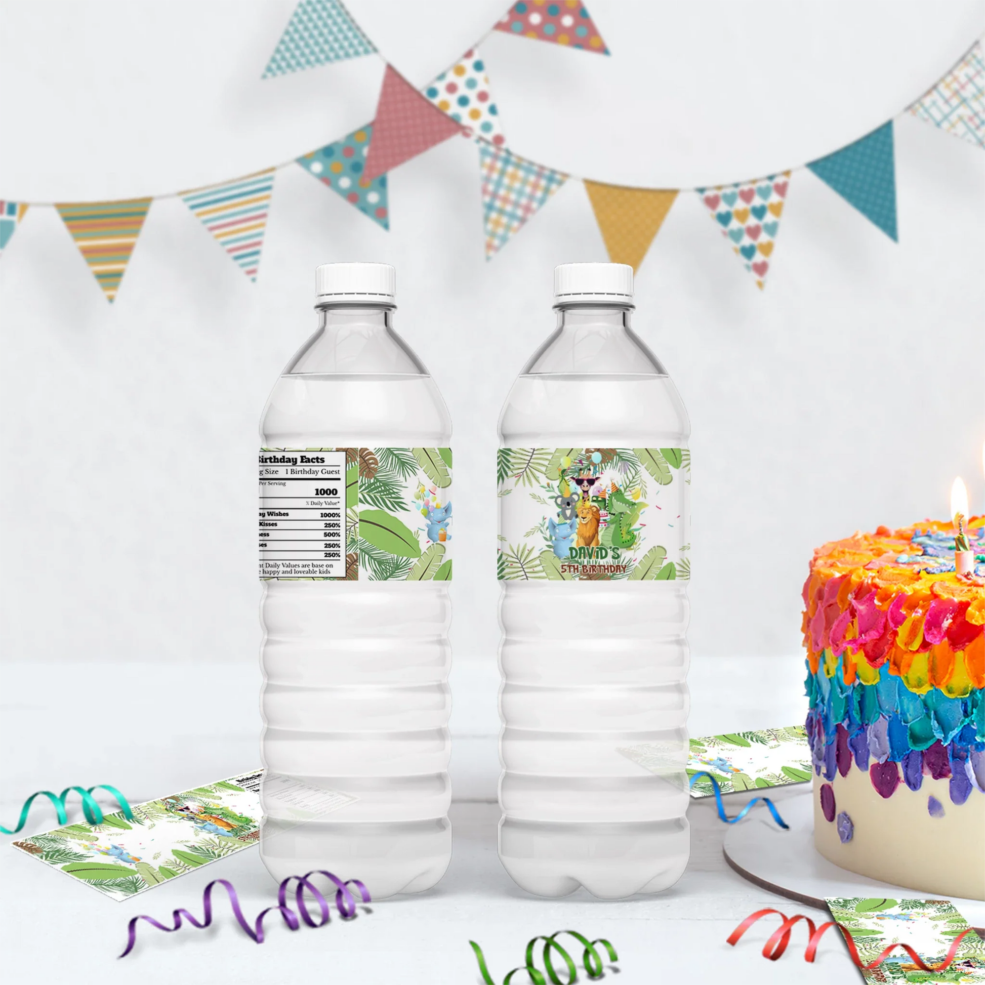 Zoo Party Birthday Decorations, Wild One Birthday Party Supplies, Safary Party Themed, Zoo Birthday Digital Template, Editable Zoo Party Image SVG PNG