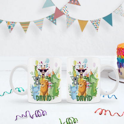 Zoo Party Birthday Decorations, Wild One Birthday Party Supplies, Safary Party Themed, Zoo Birthday Digital Template, Editable Zoo Party Image SVG PNG