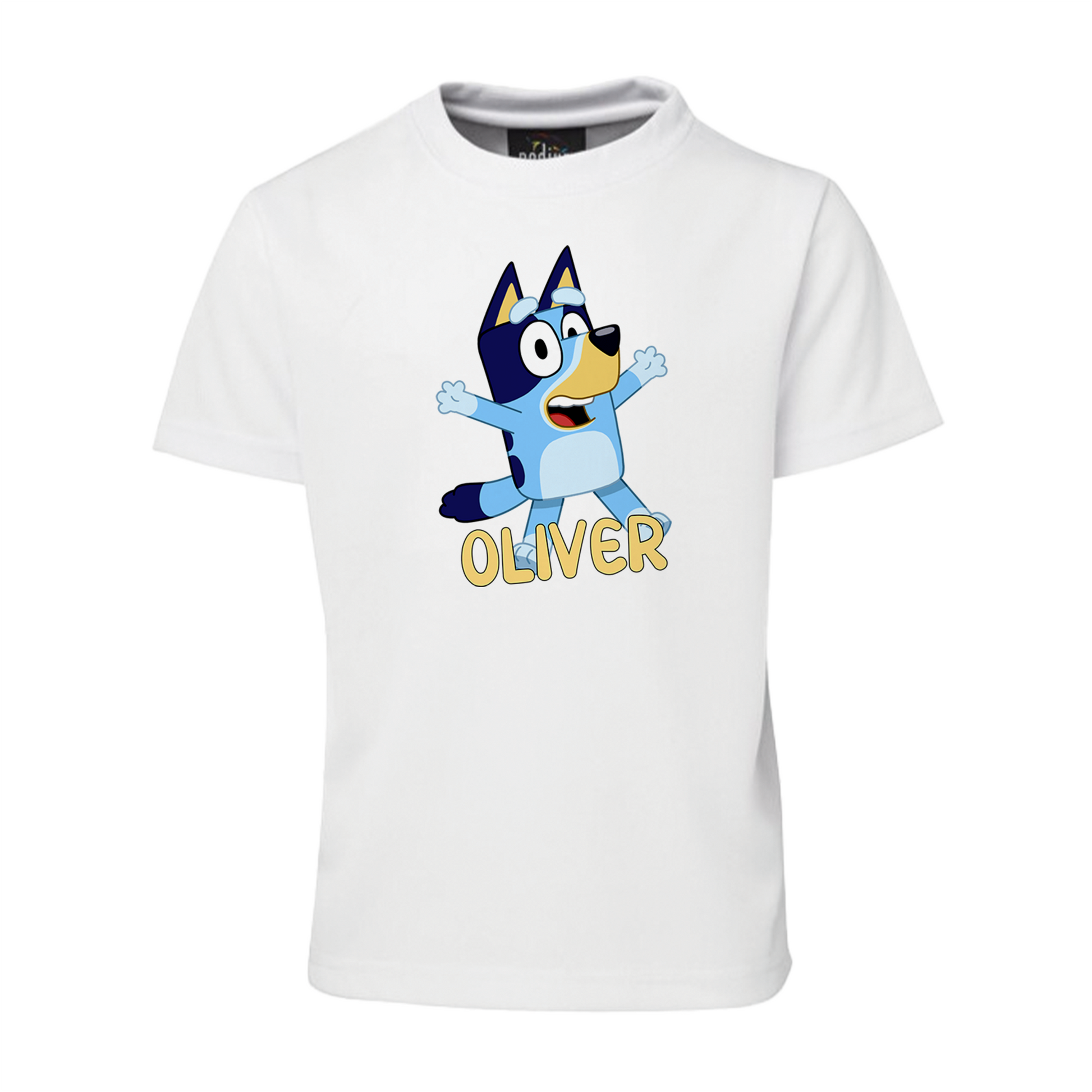 Bluey Sublimation T-Shirt showing your Bluey love in style