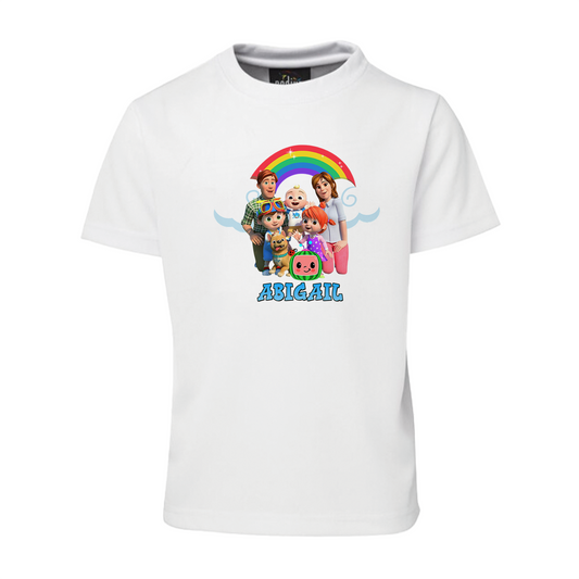 Sublimation T-Shirt with Cocomelon theme