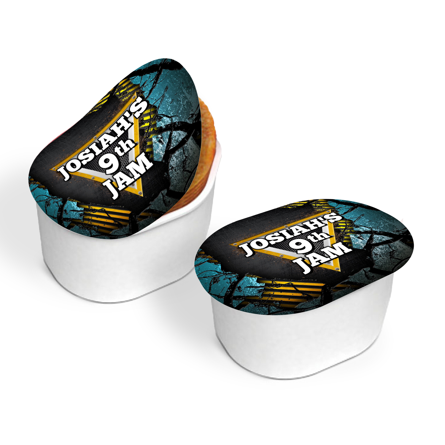 Monster Jam label for snack stack mini Pringles 0.67oz