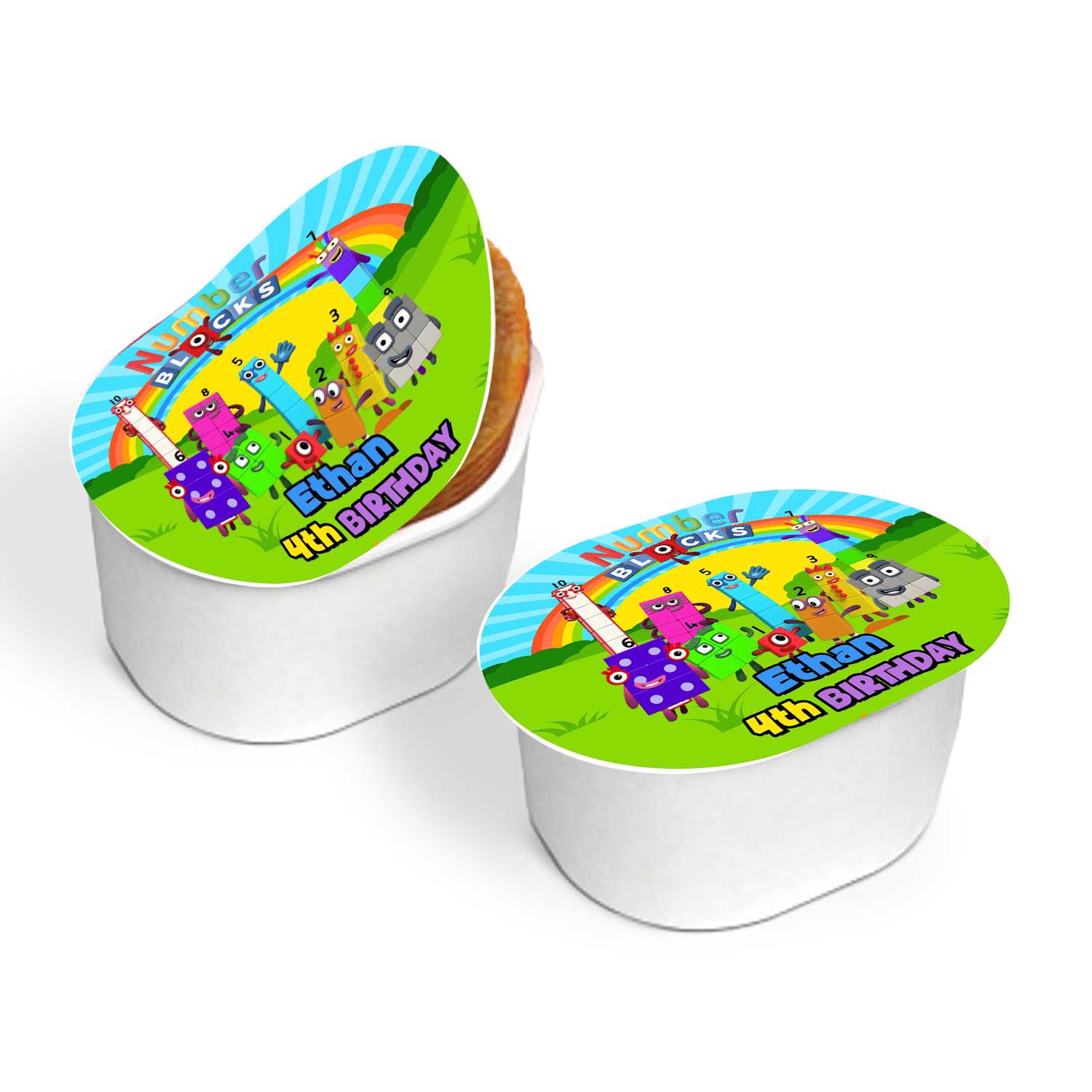 Snack Stack Mini Pringles Labels NumberBlocks Personalized Designs