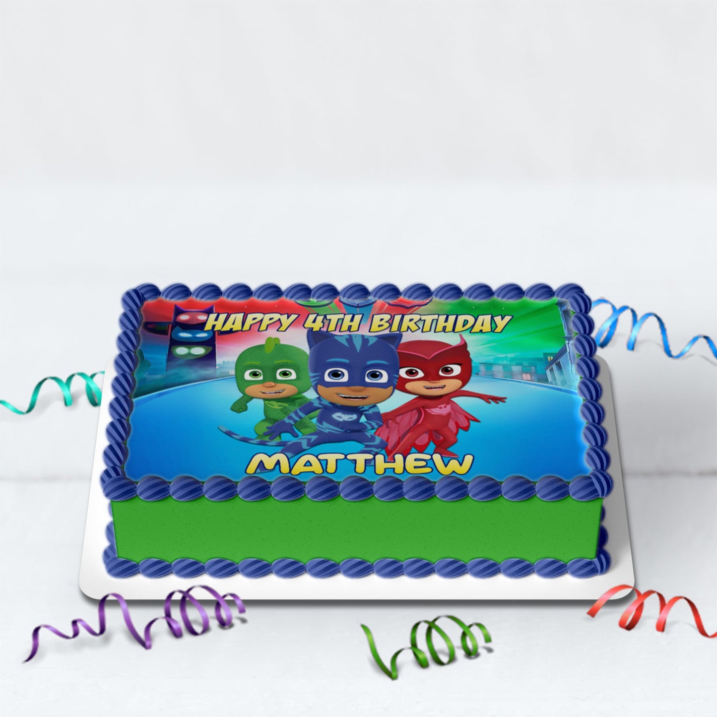 PJ Masks Birthday Decorations, Connor, Luna Girl Party Supplies, Night Ninja, PJM, PJ Masks SVG