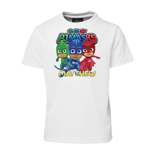 PJ Masks Sublimation T-Shirt for Themed Apparel