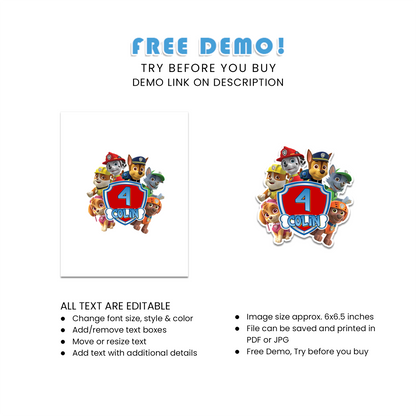 Celebrate with Paw Patrol: Personalized Cake Toppers for a Memorable Party