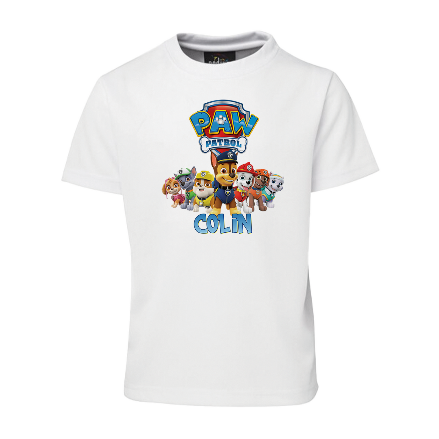 Sublimation T-Shirt with Paw Patrol design