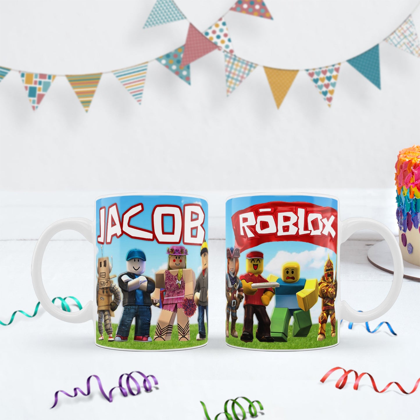 Roblox Birthday Decorations, Roblox  for Boys Party Supplies, Roblox for Girls, Roblox template, Roblox SVG