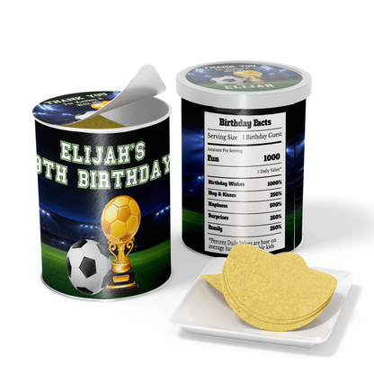 Small Pringles 1.37oz Soccer Label