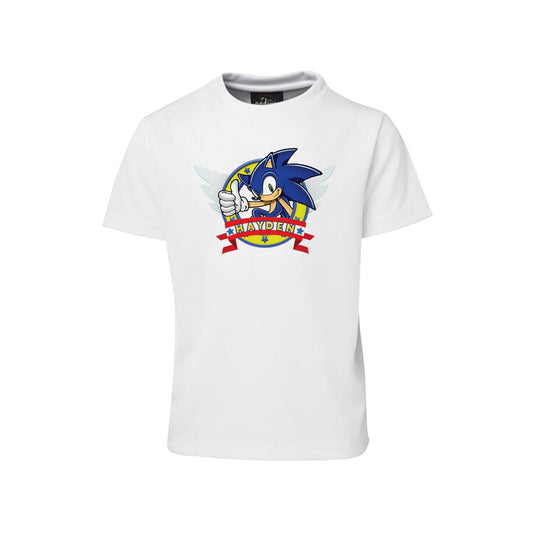 Sonic The Hedgehog themed sublimation T-Shirt