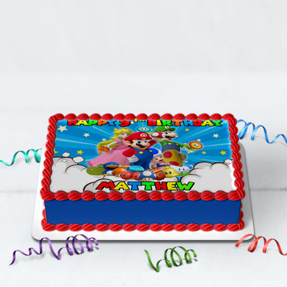 Super Mario Birthday Decorations, Mario Bros Party Supplies, Mario Nintedo Games, Mario, Super Mario SVG