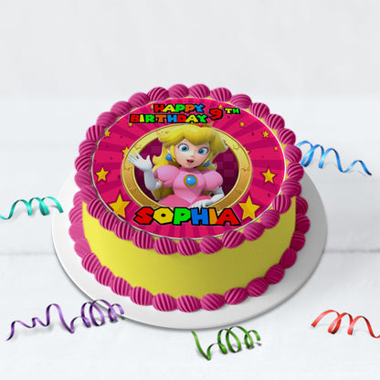 Princess Peach Birthday Decorations, Mario Bros Party Supplies, Super Mario & Princess Peach, Super Mario, Super Mario Princess Peach SVG