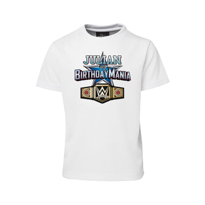 WWE themed sublimation t-shirt